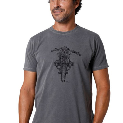 T-shirt uomo Piston La Nansa in cotone sostenibile