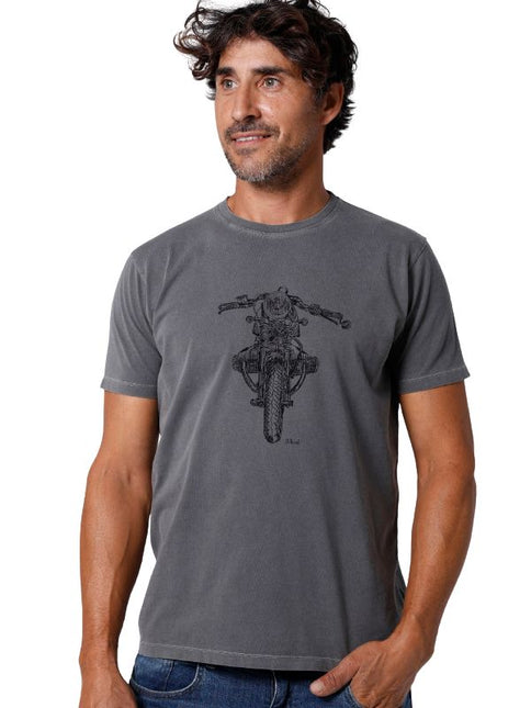 T-shirt uomo Piston La Nansa in cotone sostenibile