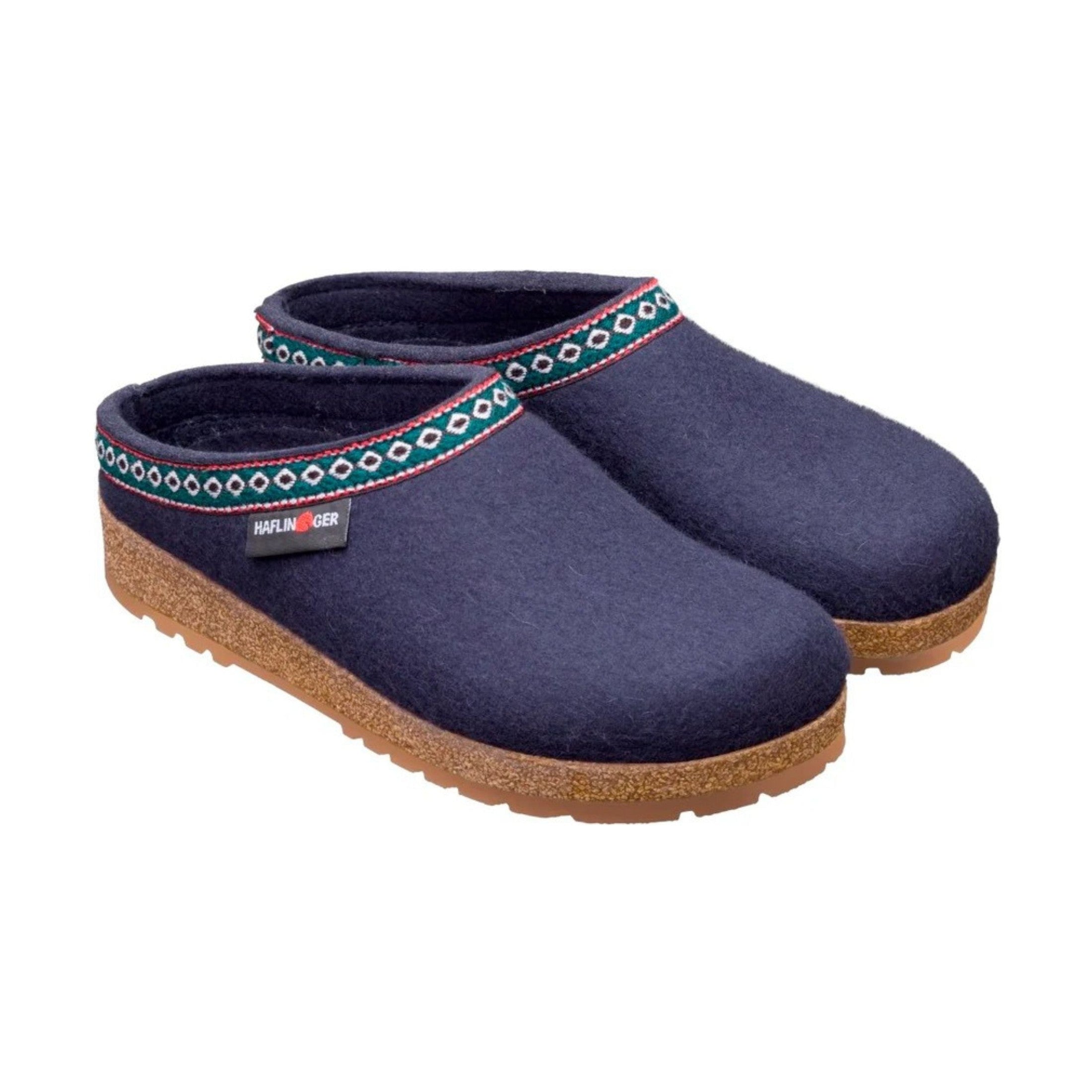 Haflinger Franzl Unisex Sabot In Feltro Di Lana