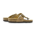 CH08 CUOIO Sandalo infradito con cinturino regolabile da donna e da uomo NATUNED plantare in lattice anatomico comfort