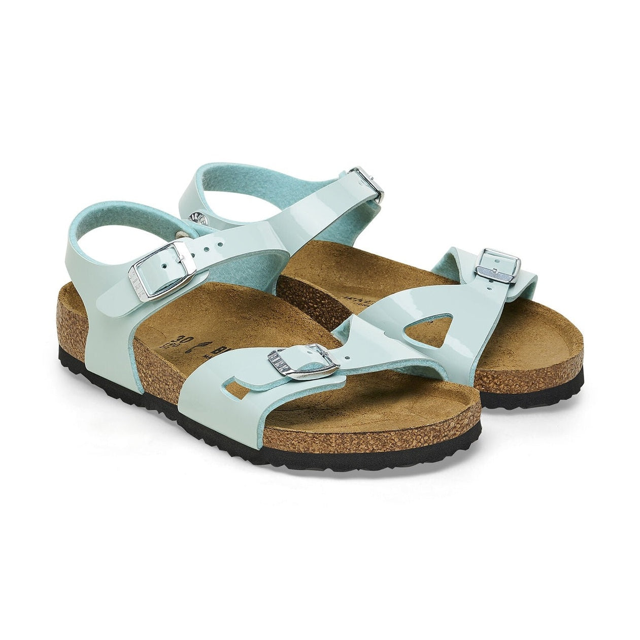 Cinturino tallone con fibbia metallica per tenuta sicura Birkenstock Rio Kids bambina