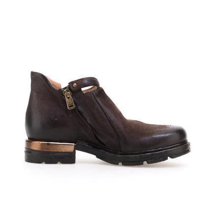 A.S.98 Adira stivaletto pelle vintage dettaglio cerniera laterale