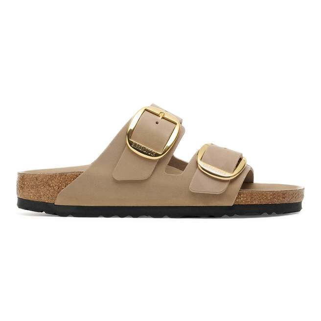 Vista tallone sagomato sandalo Birkenstock Arizona Big Buckle donna