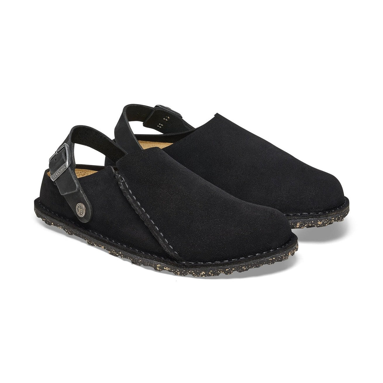 Pelle scamosciata morbida e pelle nabuk avvolgente Birkenstock Lutry Premium