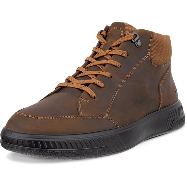 ECCO Move men's casual ankle shoes with breathable lining, supportive structure and versatile urban style
