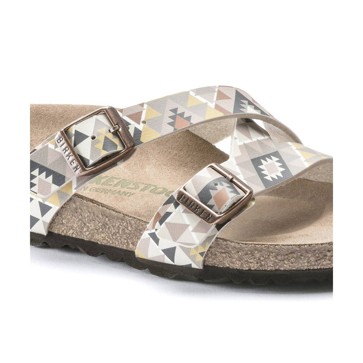 YAO - Sandalo a due fasce da donna del marchio BIRKENSTOCK - LINEA VEGAN
