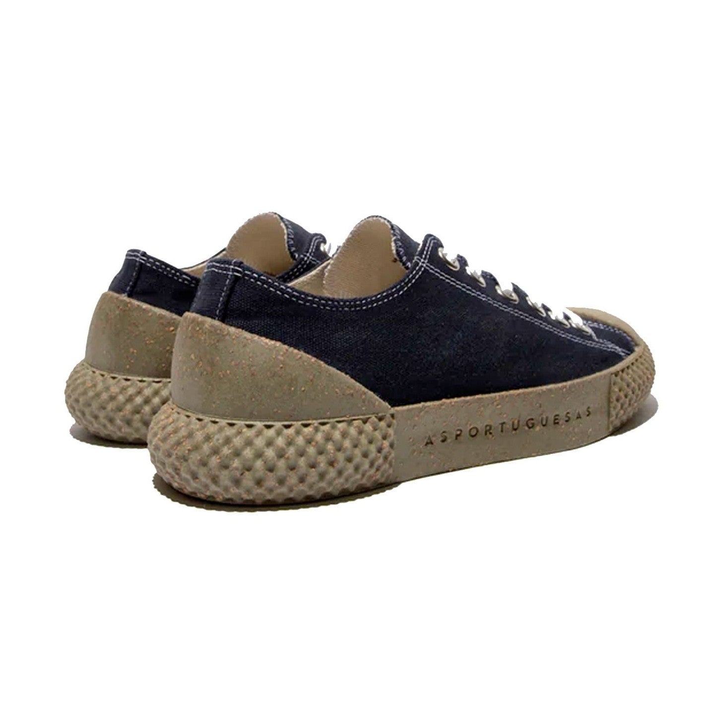 Asportuguesas Tree 2 sneaker unisex in plastica riciclata — vista tre quarti posteriore