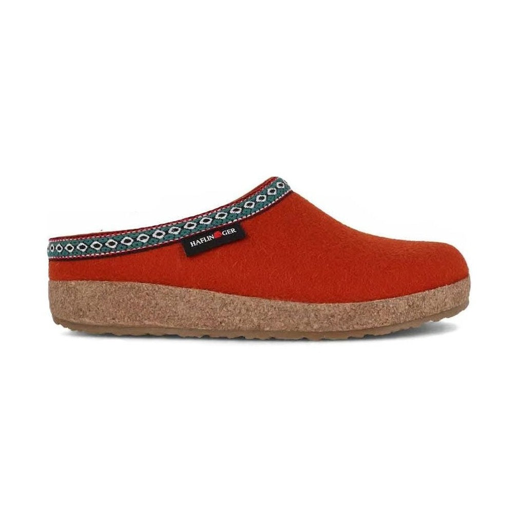 Haflinger Franzl Unisex Sabot In Feltro Di Lana