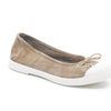 Natural World Old Elysian ballerina donna in cotone organico — vista laterale