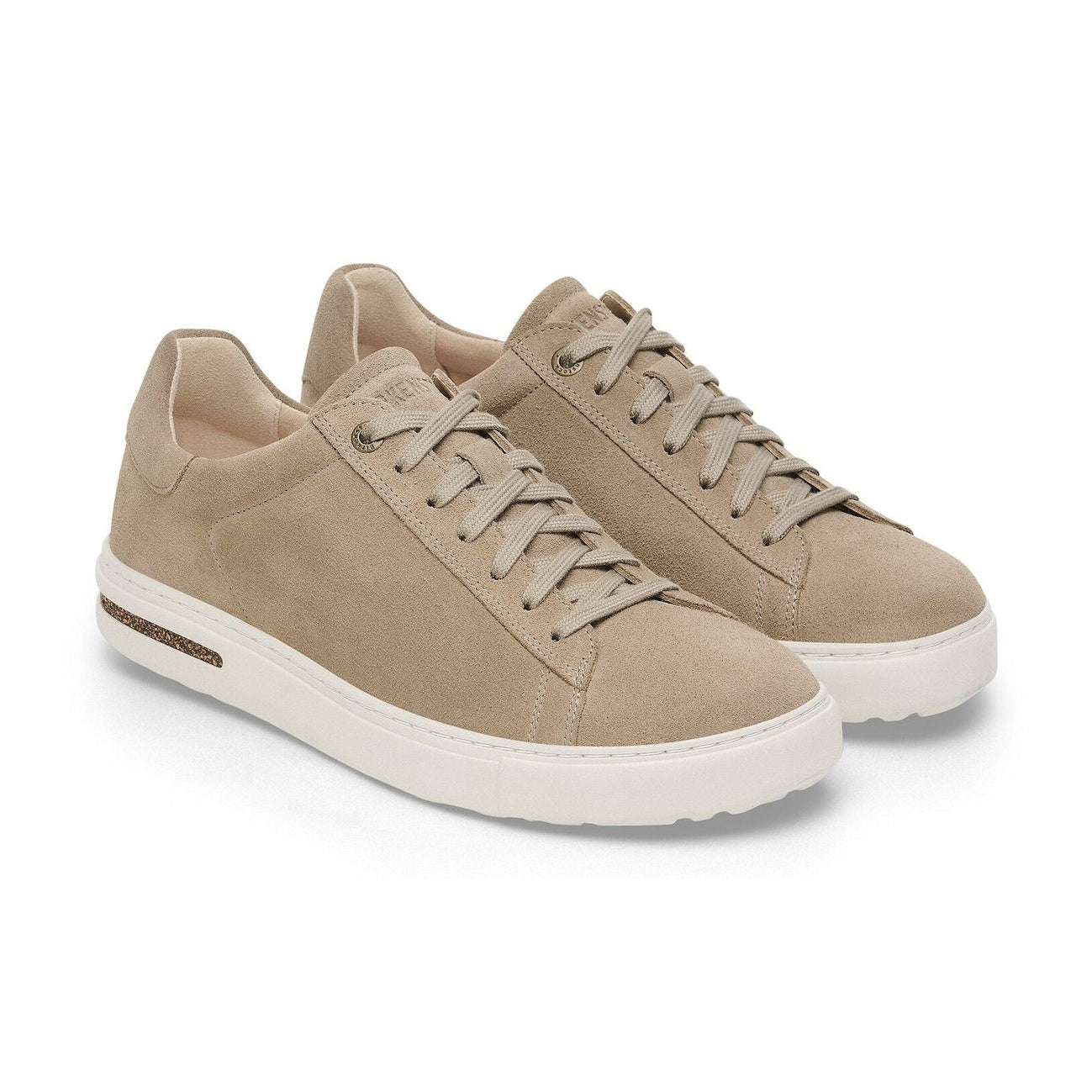 Birkenstock Bend Low donna pelle taupe vista angolata