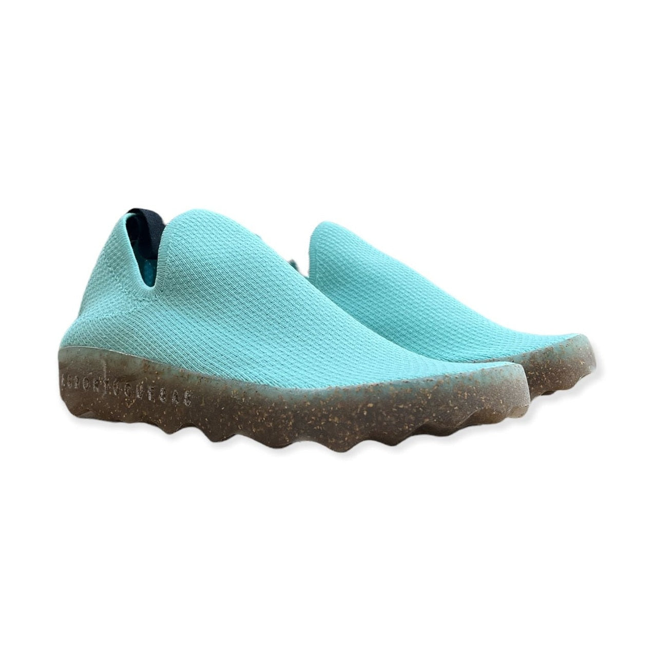 Asportuguesas Care sneaker slip-on unisex in tessuto elastico riciclato — dettaglio cinghietto