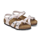 Cinturini incrociati con fibbie metalliche regolabili e cinturino tallone Birkenstock Kumba Kids
