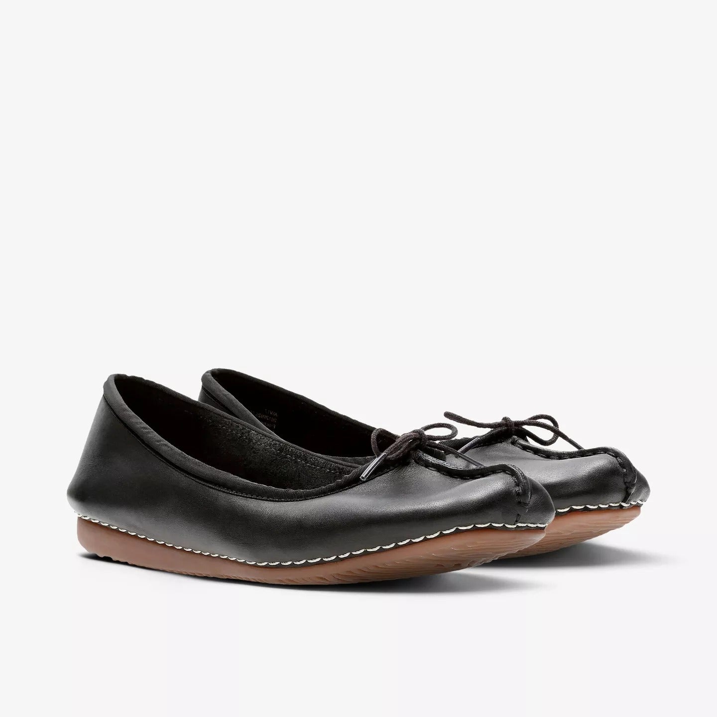 Clarks Freckle Ice Donna Ballerina In Pelle
