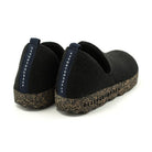 Asportuguesas City scarpa slip-on unisex in feltro di lana — vista posteriore con tirante sul tallone
