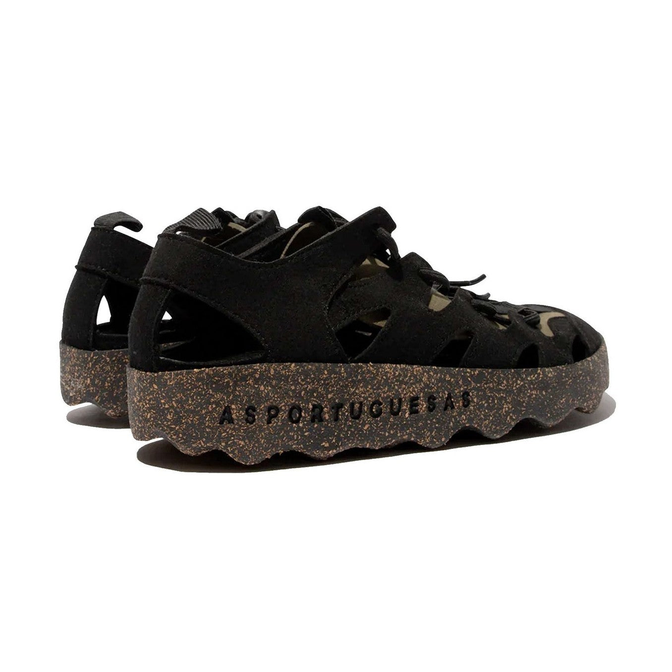 Asportuguesas Cure sneaker slip-on unisex in tessuto riciclato — vista tre quarti posteriore