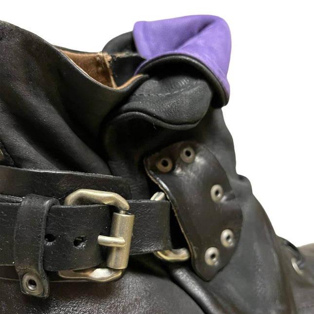 Stivaletto donna Simon A.S.98 in pelle naturale artigianale