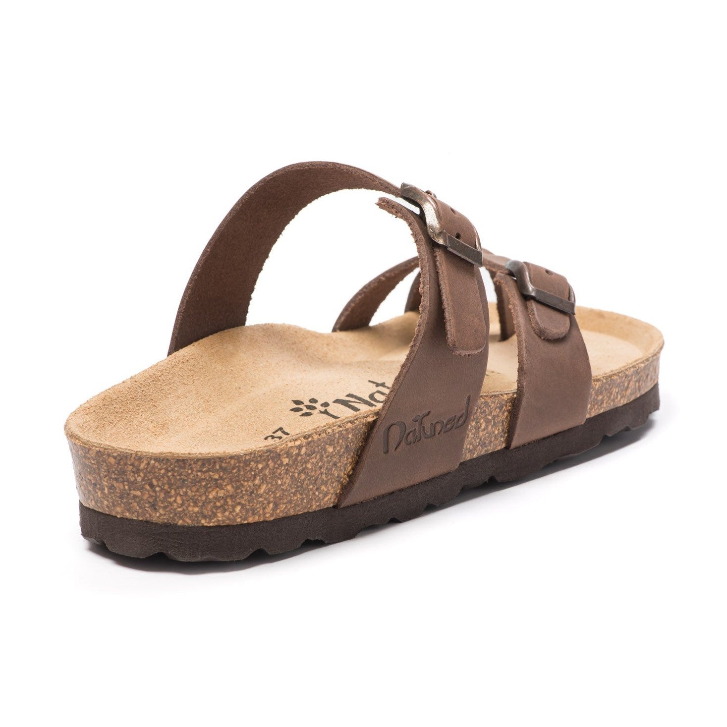 CH07 Sandalo infradito con cinturino regolabile UNISEX NATUNED plantare in lattice anatomico confort