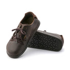 Pelle nabuk oliata extra spessa con finitura cimosa aperta Birkenstock Montana