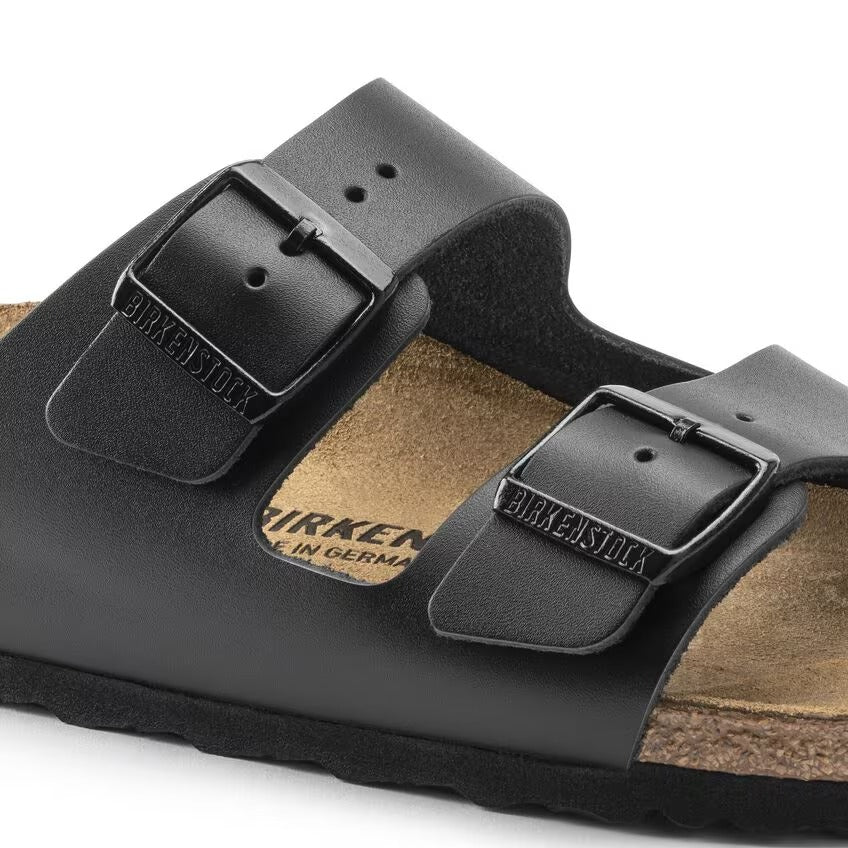 Pelle naturale liscia morbida lavorata senza cuciture Birkenstock Arizona unisex
