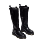 Dr. Martens Anistone BKR Donna Stivali Alti Biker in Pelle Orleans