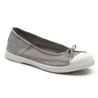 Ballerina Natural World Old Elysian donna dettaglio tomaia cotone biologico finitura Old