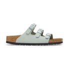 Plantare Semi-Exquisit rivestito in pelle liscia coordinata Birkenstock Florida Fresh donna