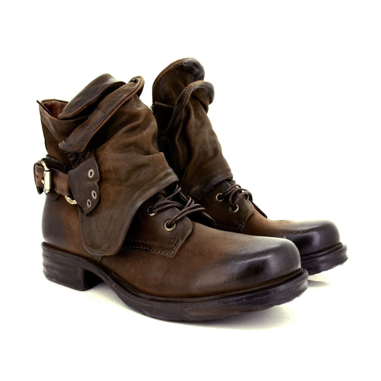Stivaletto donna Simon A.S.98 in pelle naturale artigianale