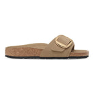 Fascia unica larga in pelle oliata robusta e idrorepellente Birkenstock Madrid donna