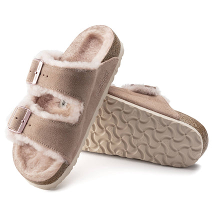 ARIZONA (SHEARLING) - Sandalo a due fasce da uomo e da donna BIRKENSTOCK