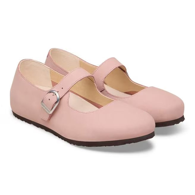 Fibbia metallica regolabile su pelle naturale pregiata Birkenstock Santa Clarita