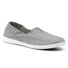 Slip on Natural World Old Poplar uomo in cotone biologico finitura vintage Old con fondo cassetta vista laterale