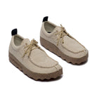 Asportuguesas Chat in canapa scarpa stringata unisex — vista laterale lato esterno