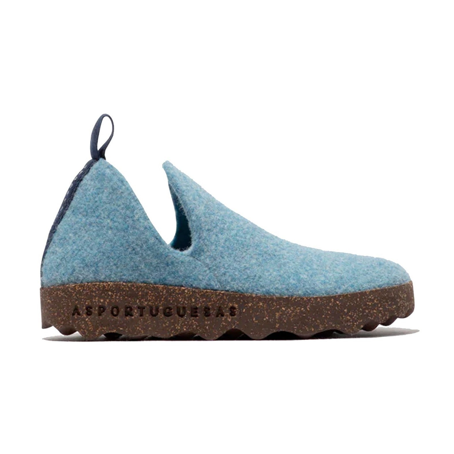 Asportuguesas City scarpa slip-on unisex in feltro di lana — vista d'insieme del modello