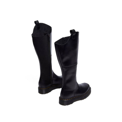 Anfibi dallo stile urbano con lacci e profilo alto – Amaayah Hi