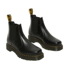 Dr. Martens 2976 Bex Squared Donna Stivaletti Chelsea In Pelle Punta Quadrata