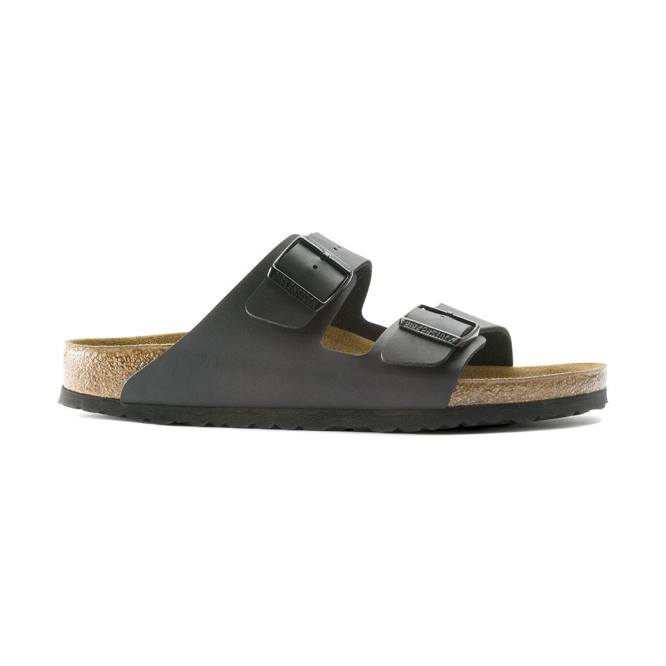 Sandalo Birkenstock Arizona Classic unisex in Birko-Flor vista frontale