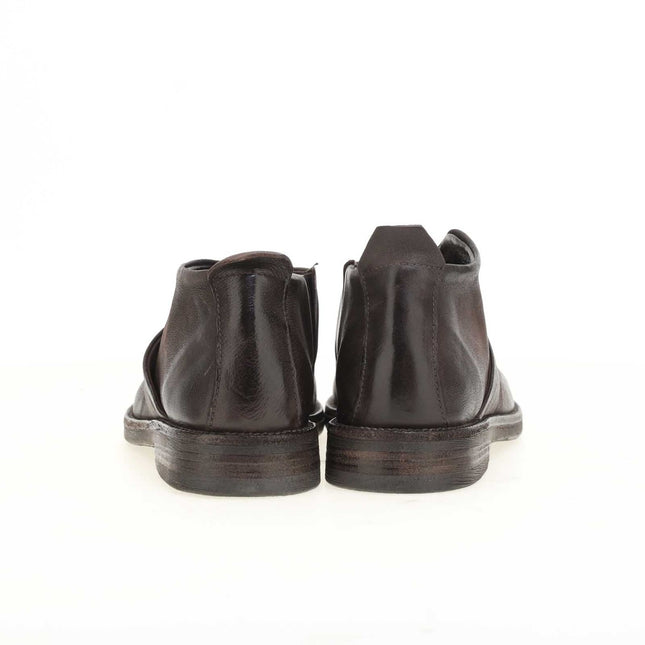 A.S.98 C13108 stivaletti donna close-up pelle morbida e cuciture artigianali