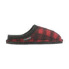 Haflinger Plaid sabot unisex in lana cotta — vista laterale
