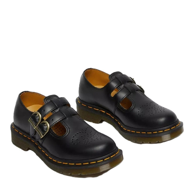 Durable leather strap shoes for everyday wear – Dr. Martens Mary Jane 8065