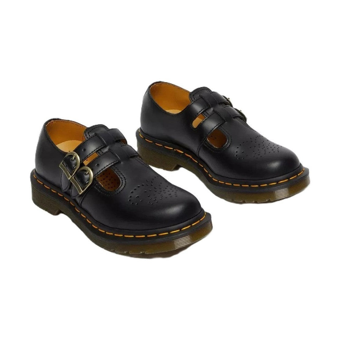 Dr. Martens Mary Jane 8065 Donna Scarpe In Pelle