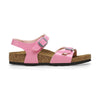 Sottopiede in pelle scamosciata traspirante Birkenstock Rio Kids bambina
