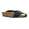 CH13 Sandalo a fasce incrociate da donna NATUNED  plantare in lattice anatomico comfort