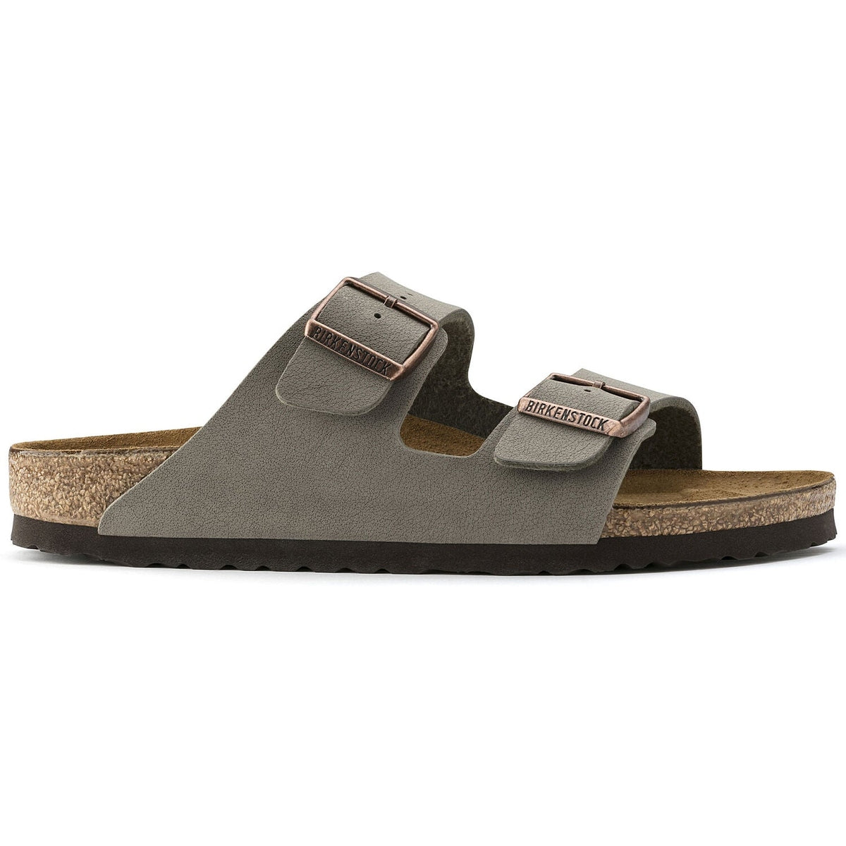 Birkenstock Arizona Pianta Larga unisex calzata Regular vista laterale