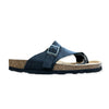 CH26 - Sandalo a fasce con cinturini regolabili   NATUNED  plantare in lattice anatomico comfort