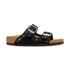 Sandalo Birkenstock Arizona Rivet Border Kids bambino con rivetti decorativi lungo il bordo vista laterale