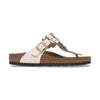 Plantare anatomico originale Birkenstock in sughero e lattice sandalo Gizeh Flower