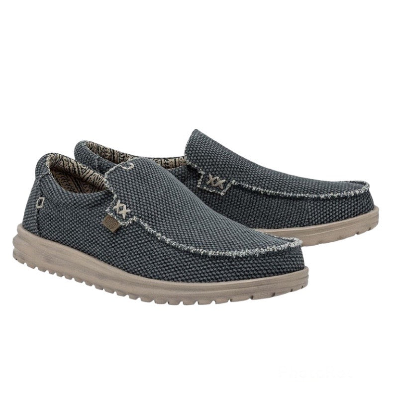 HD.40124 - Scarpa da uomo HEY DUDE modello MIKKA BRAIDED