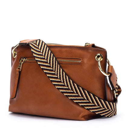 Pikolinos Alcudia borsa a tracolla donna in pelle sostenibile con tracolla regolabile