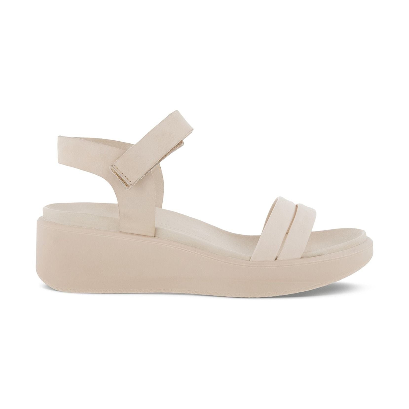 Sandalo con zeppa da donna ECCO FLOWT WEDGE LX W in pelle.