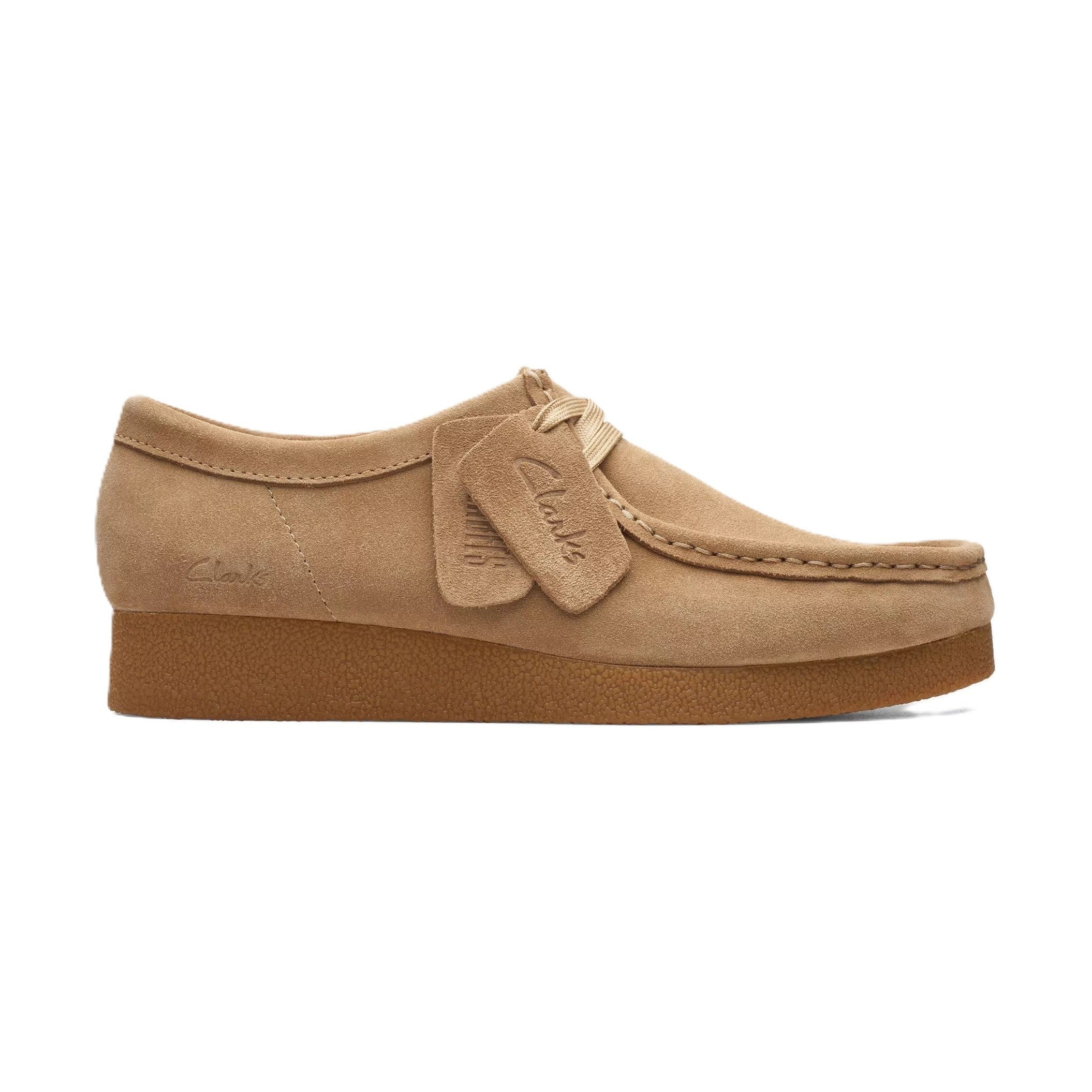 Clarks Wallabee EVO Shoe Donna Mocassino Suede Leggero